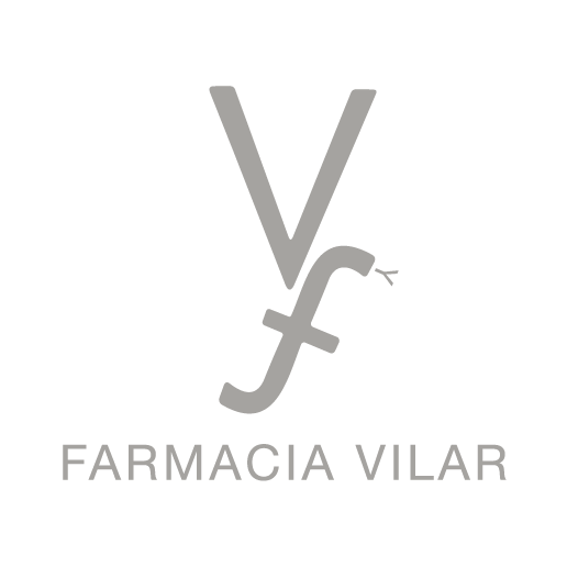 logotipo de la farmacia Vilar